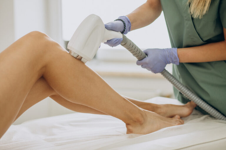 Laserontharing-behandeling bij de huidtherapeut