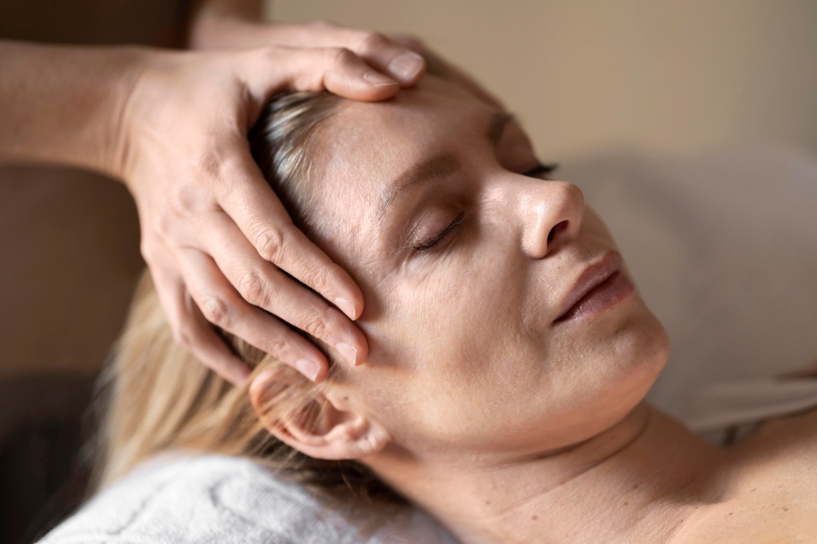 Volledige rust tijdens de kriebelmassage
